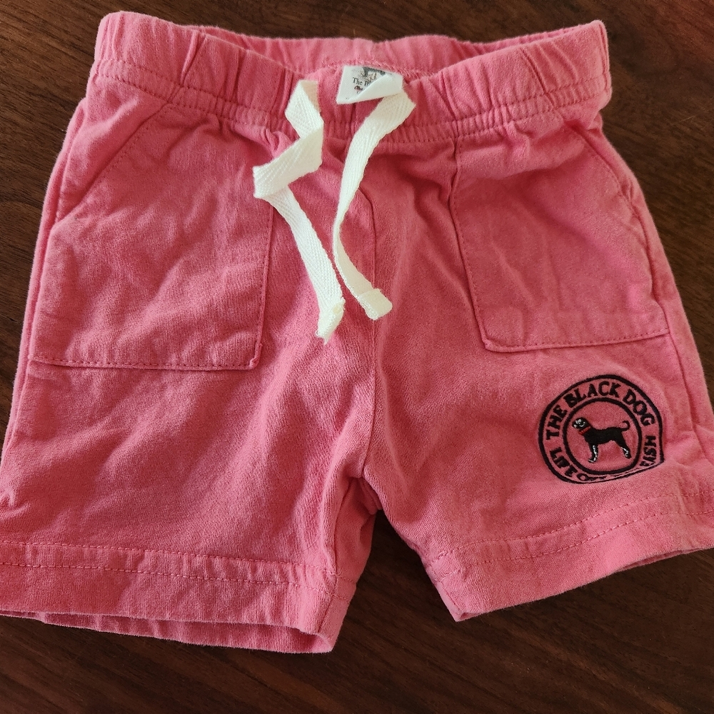 The Black Dog Kids Pink Shorts